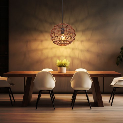 Suspension lampe boule noire - suspension,