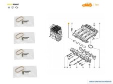x4 Joints de Collecteur