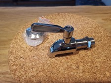 Robinet Inox quart De tour 16 mm Pour purificateur D'eau berkey Et similaires...