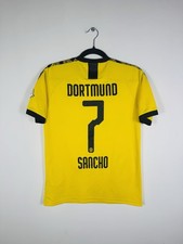 Borussia Dortmund 2019-2020 Home Jersey – Sancho N°7 Puma 755737-01 S