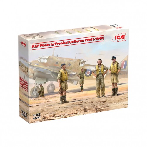 Icm kit figurines pilotes - kit,