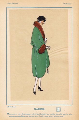 Mode art deco nadine automne - mode,
