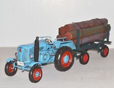 Tracteur en Tôle Lanz Équipe