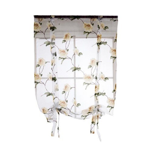 Rideau fenêtre motif - fenêtre,