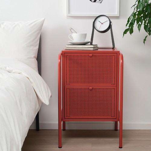 Tables chevet ikea - ikea, rouge