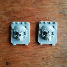 Warhammer 40k Alternative résine Portes latérales Rhino x2 