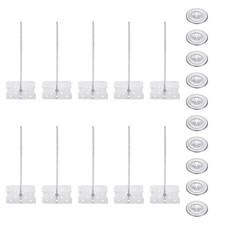 60mm Chevilles D'Isolation Perforées Rondelle 50 Ensembles 2in Clou