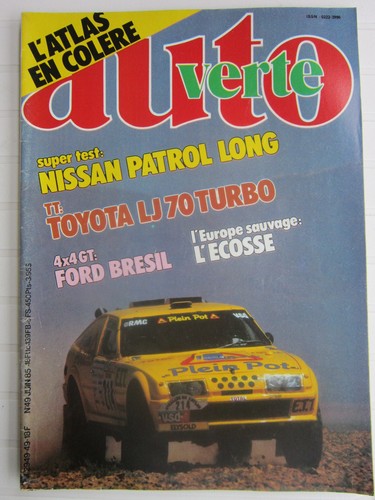 Auto verte 4x4 nissan - auto,