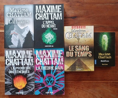 Lot livres maxime - livres, chattam