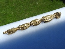 ancien d'élément de décoration garniture chute bronze horloge meuble clock uhr