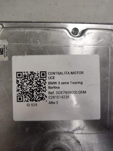 0281014238 boîtier moteur uce