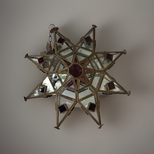 Lampe morave lanterne ancienne - lampe,