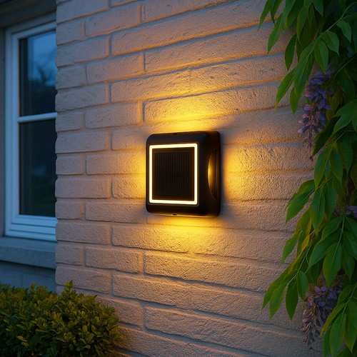 Lampe solaire murale - murale, led