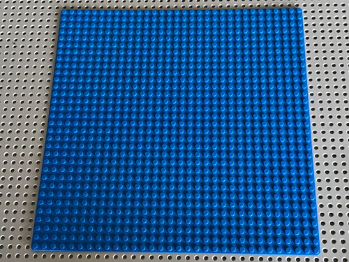 Plaque base bleue lego - base,