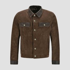 Veste camionneur marron