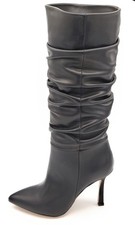 Bottine cuir noir avec - cuir,