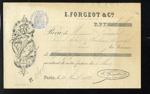 Forgeot cie m lecourt à - cie, m.lecourt