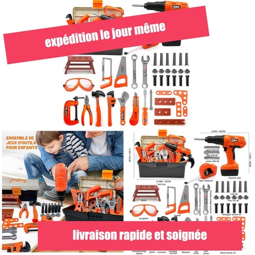 Coffret outils jouet - , enfant