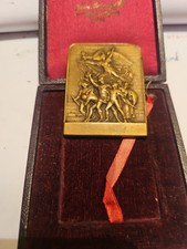 Ancienne Médaille Plaque en