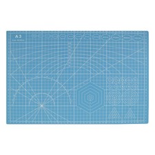 Planche découpe auto-cicatrisante 45x30cm A3 double face bleu
