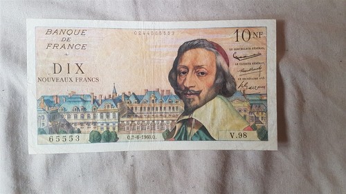 Francs richelieu 1960 - 10,