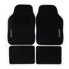 Ensemble de tapis d’auto universels Dunlop - 4 pièces - Noir