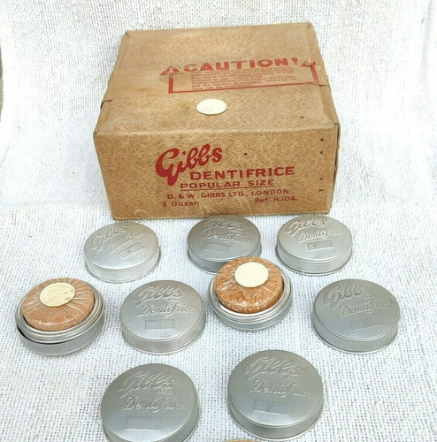 Dentifrice antique gibbs - w,