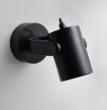 Applique En Bois Noir,Moderne