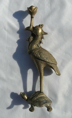 Ancien bougeoir chinois bronze