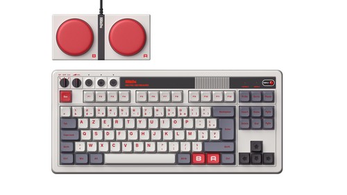 Retro mechanical keyboard - retro,