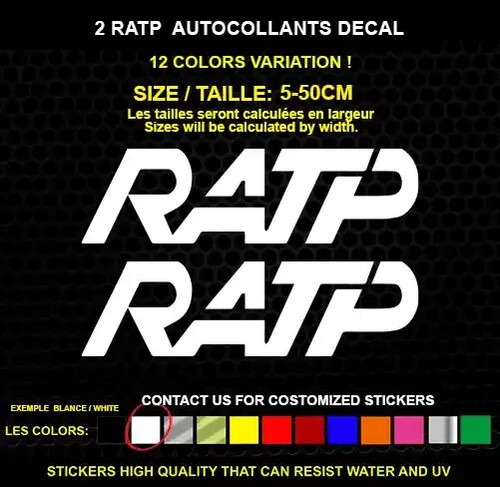 Ratp autocollant - ,