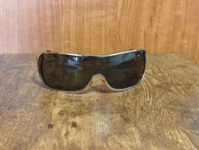 LUNETTES DE SOLEIL VINTAGE POLICE S8193 ARGENT BOUCLIER FABRIQUÉES EN...