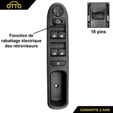 Platine de Lève-Vitre Avant Gauche Conducteur pour 207 5 Portes - 96642444XT