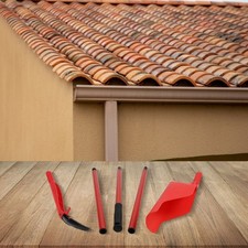 Accessoires de jardinage pour avant-toits jeu d'outils de nettoyage de gouttièr