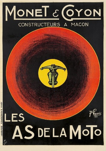 Monet goyon les - les, moto