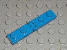 Charniere bleue LEGO CASTLE Vintage Blue Hinge ref 4276a et 4275a / set 6055