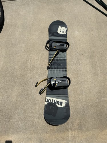 Burton snowboard gray and - burton,