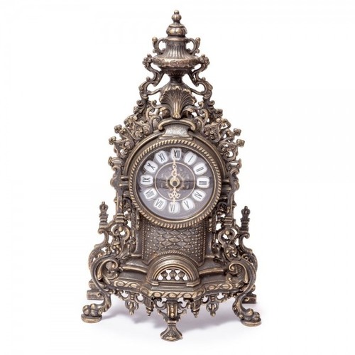 Baroque horloge laiton - en,