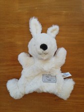 Doudou Peluche Marionnette Simba Toys Lapin Blanc You Make Me Happy