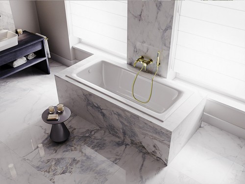 Baignoire rectangulaire 160x75 - baignoire,