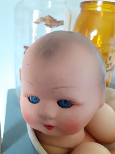 Petite tête poupon ancien - tête, de