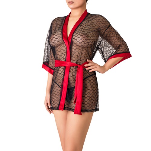 Kimono déshabillé lingerie - kimono,