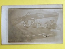 Carte Postale Photo ART FORAIN FÊTE FOIRE AVION FLY Flugzeug Aereo