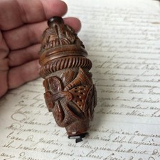 Tabatière en Corozo début XIXè Travail Pont Bagnard Instruments de Musique