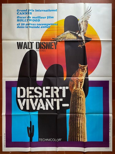 Affiche desert vivant walt - desert,