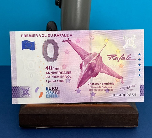 Billet commemoratif premier