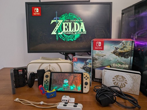 Switch oled zelda - switch,