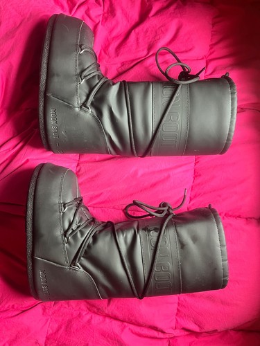 Moon boots matte black - boots, 42/44