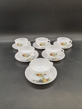 Lot 6 tasses à café +