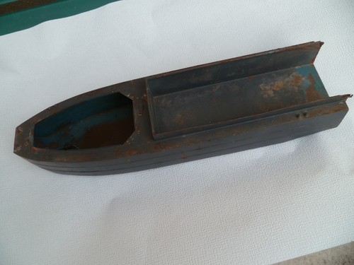 Jouet ancien barge - ancien, du